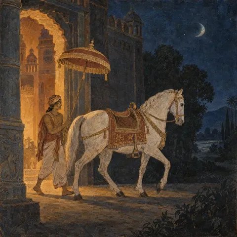 Cover of The Prince Who Left His Palace at Night