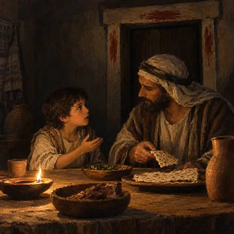 Cover of Passover's Feast Across Generations
